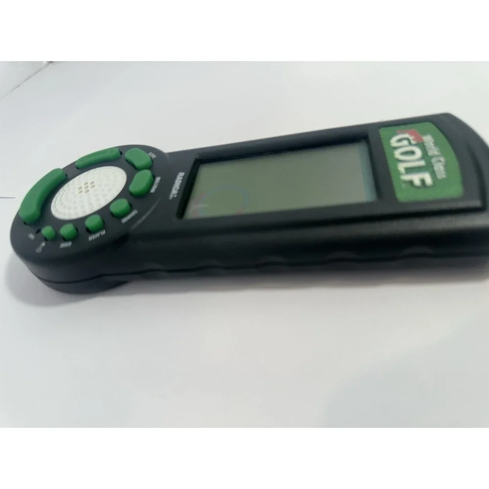 Electronic Handheld Golf Game by Radica World Class Pro Golf 1998 Tested - Works